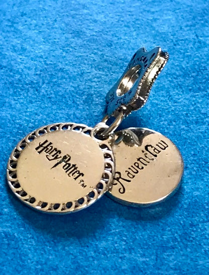 Genuine 925 Silver Ravenclaw house charm Harry Potter for charm bracelet