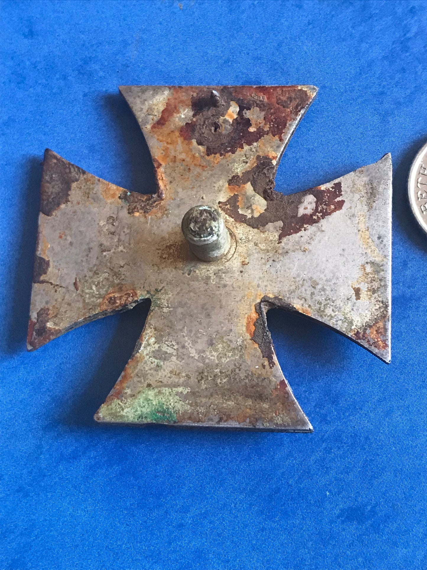 German Iron cross medal genuine part of history