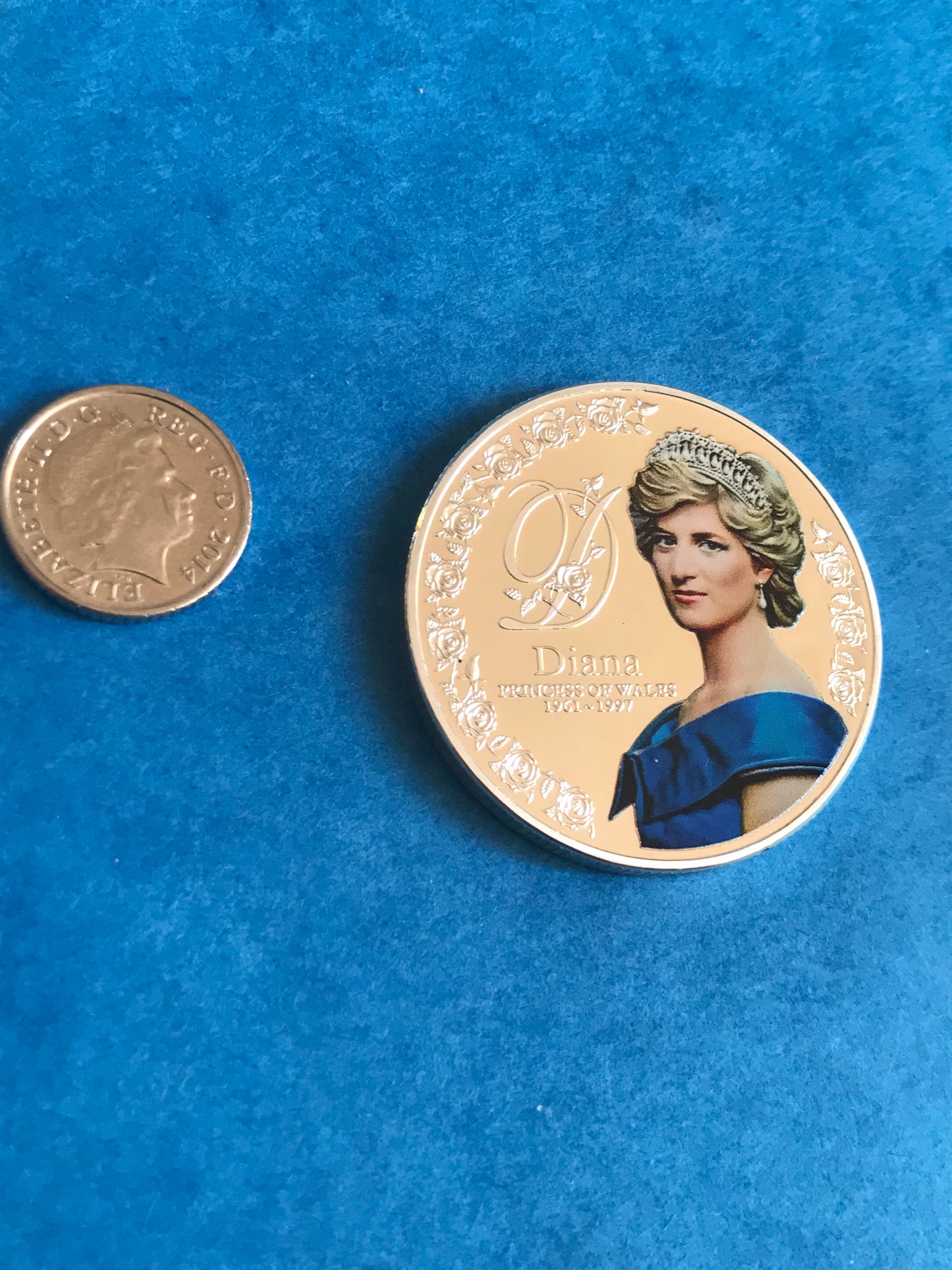 Diana Princess of Wales silver coin