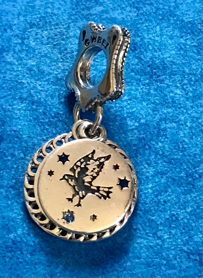 Ravenclaw House Harry Potter charm for Pandora bracelet 925 Silver
