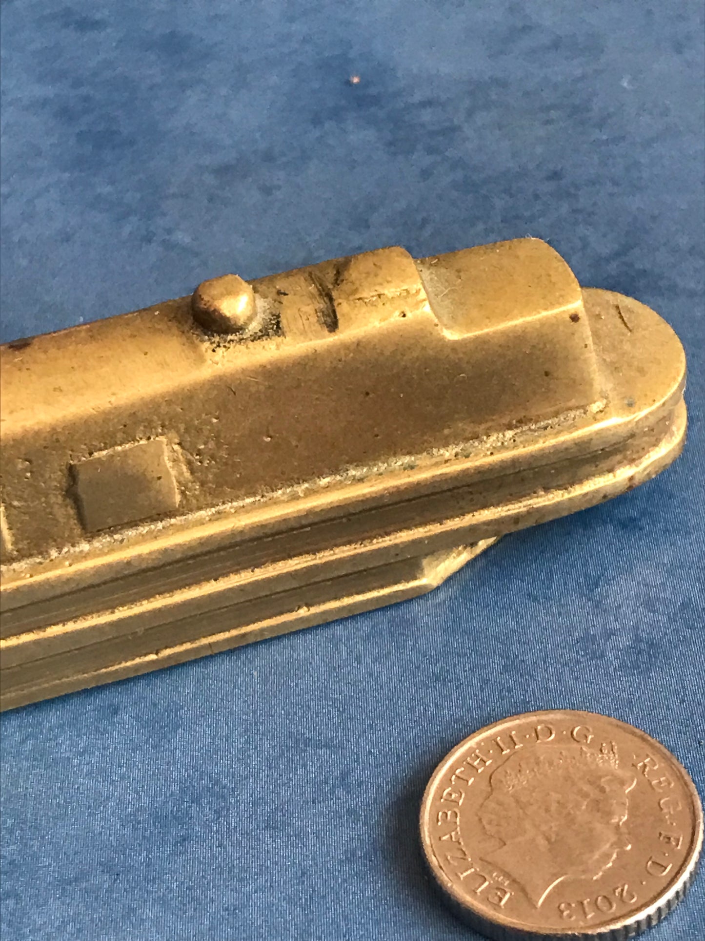 Brass boat canal boat