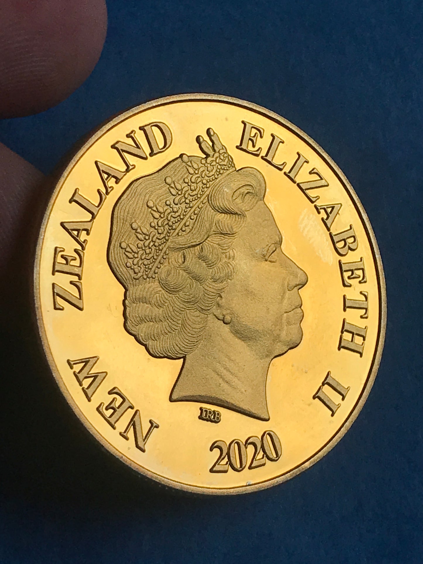 Gold plated Disney Merida coin