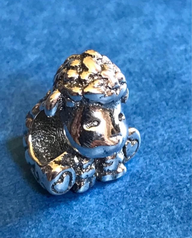 Silver 925 Sheep charm for charm bracelet