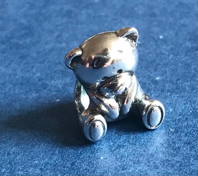 925 Silver Teddy charm for your bracelet fit Pandora