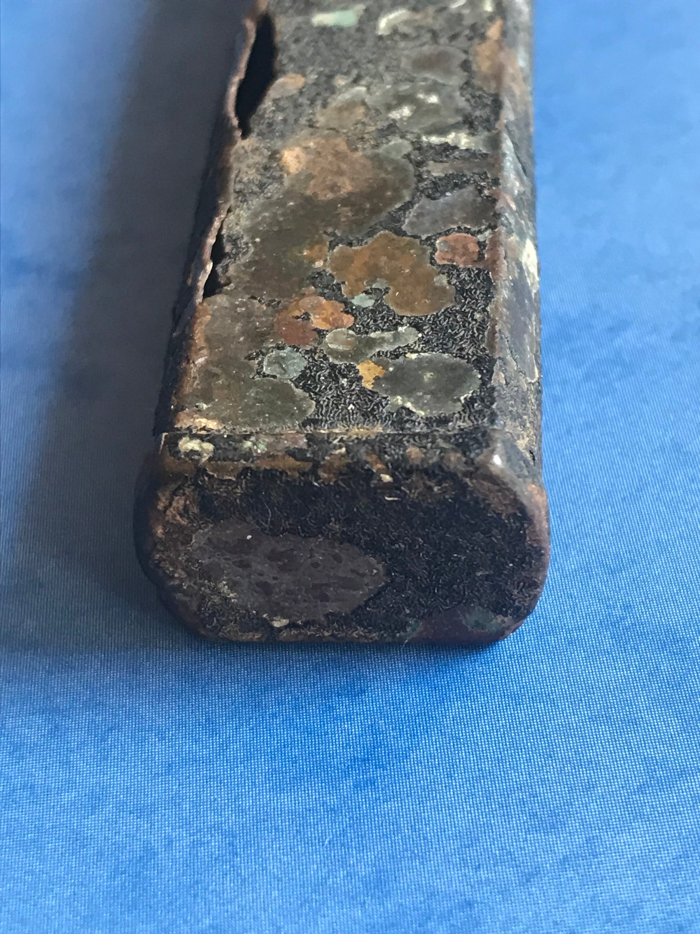 Thompson machine gun oil bottle relic