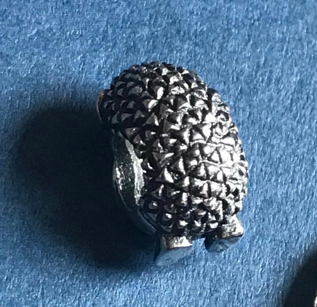 High Quality Hedgehog Charm Hallmarked S925 Sterling Silver comes in a cute velvet pouch FREE Postage fast dispatch Fits: Popular European Charm Bracelets