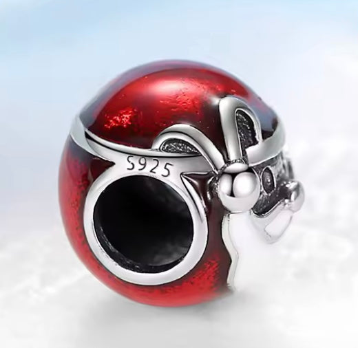 High Quality Farther Christmas Charm Hallmarked S925 Sterling Silver comes in a cute velvet pouch FREE Postage fast dispatch Fits: Popular European Charm Bracelets Christmas