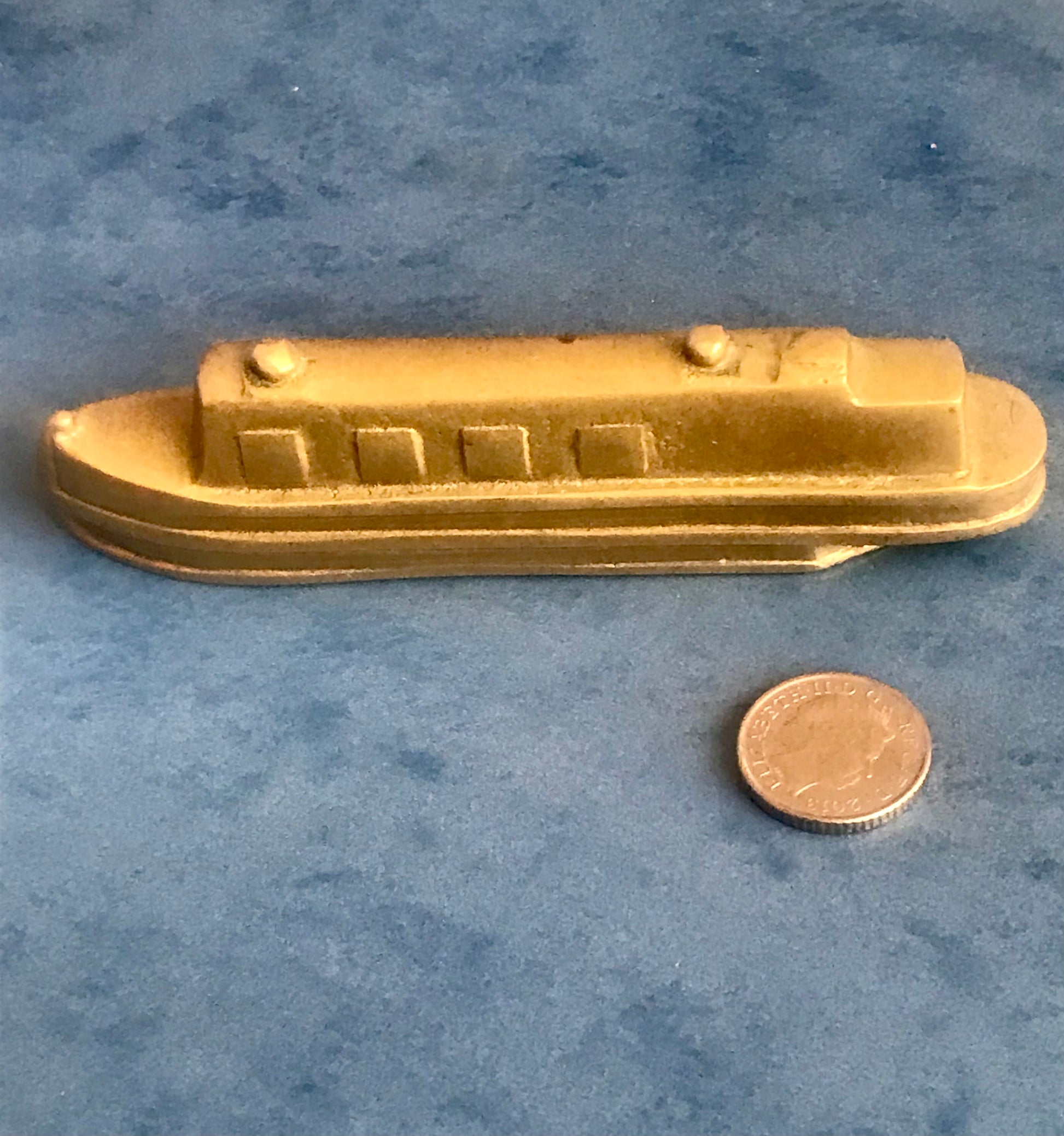 Brass canal boat narrow boat 