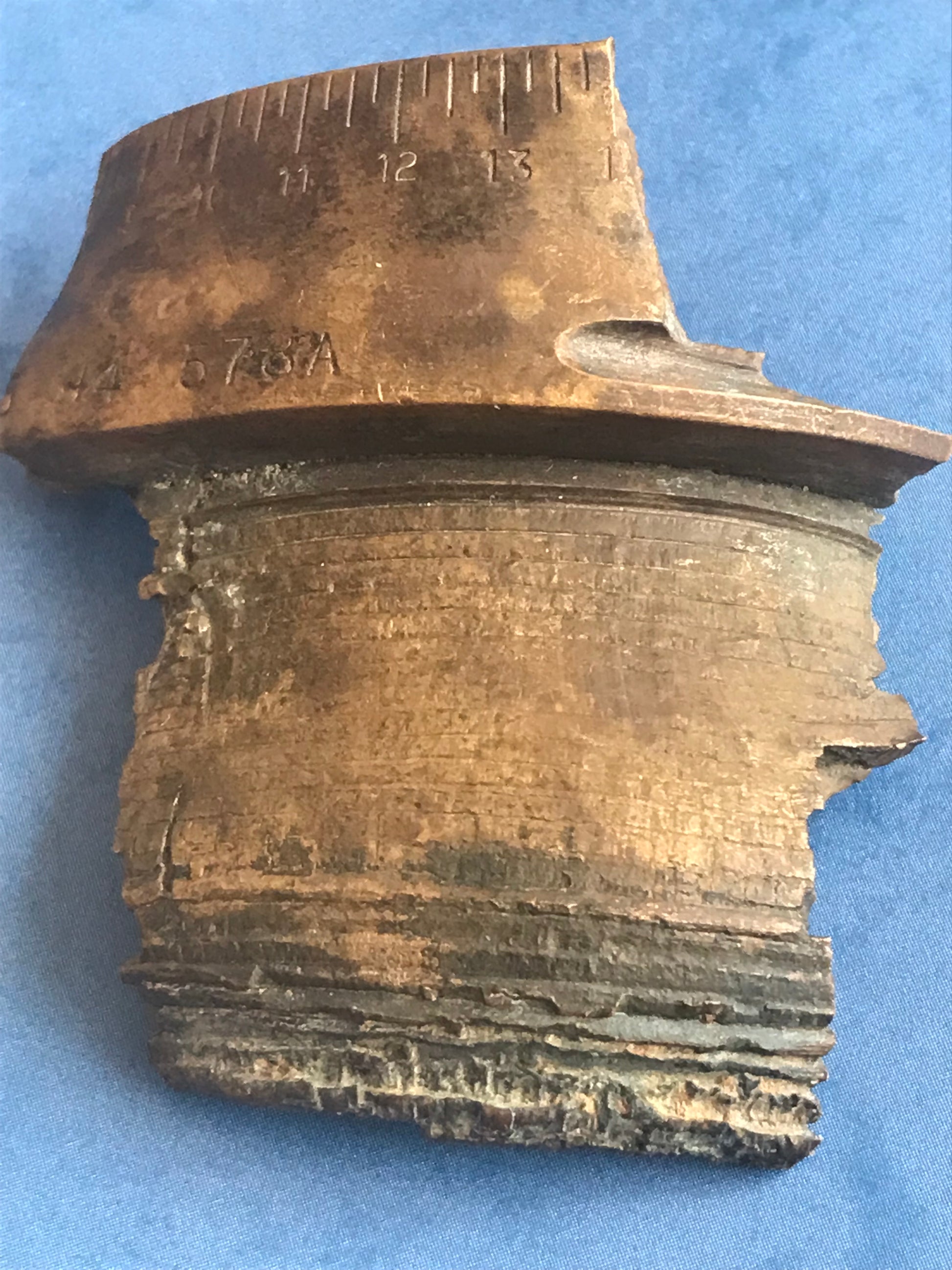 Anti aircraft shrapnel from ww2 