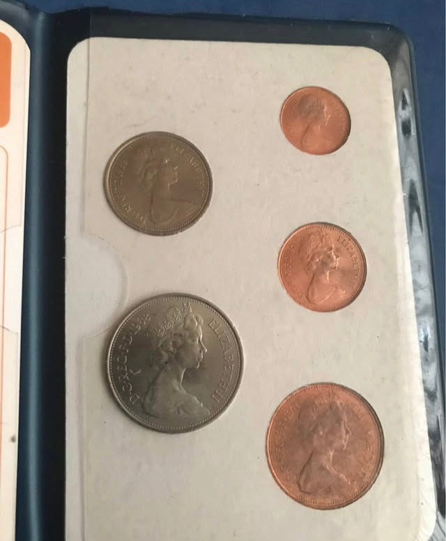 United Kingdom first decimal coins 