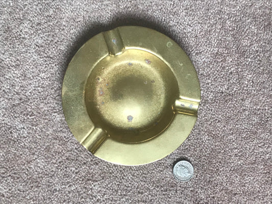 Brass ww2 trench art ashtray
