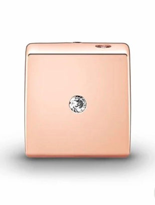 High Quality Dice rose die Charm Hallmarked S925 Sterling Silver comes in a cute velvet pouch FREE Postage fast dispatch Fits: Popular European Charm Bracelets
