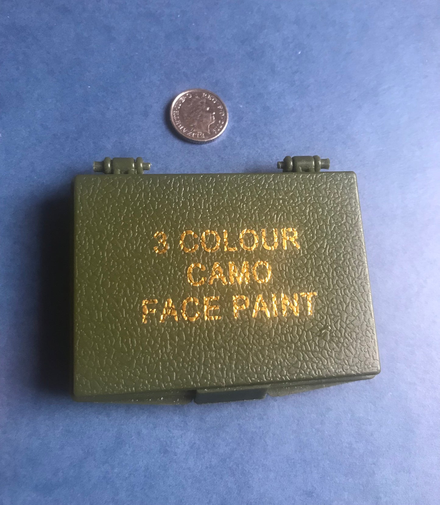 3 colour camouflage cream face paint with mirror army Three colours Hunting, Army or Marines