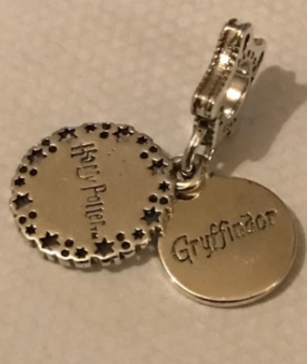 Silver Gryffindor house charm for bracelet 925 Silver Harry Potter 