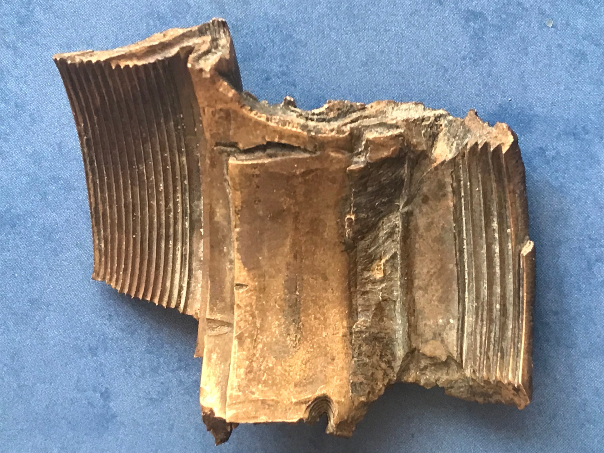 Anti aircraft shrapnel from ww2