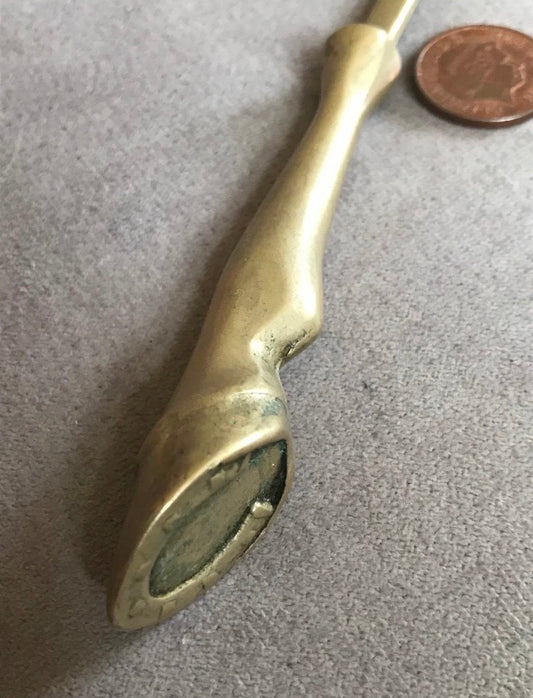 Vintage World War One antique letter opener Horse Hoof handle in excellent condition perfect for either a WW1 collector or a horse enthusiast