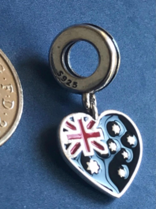 925 silver Australian charm for charm bracelet 