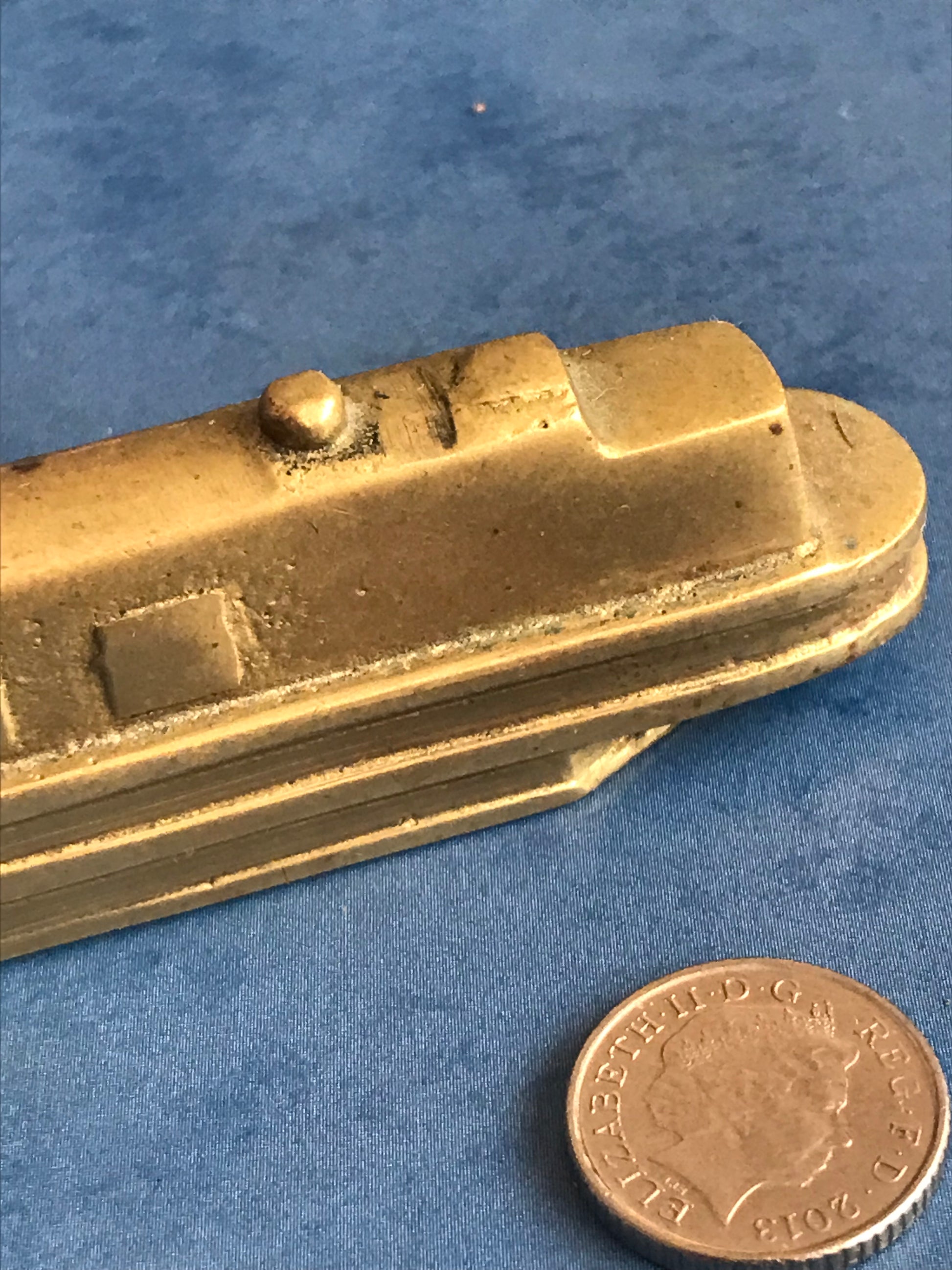 Brass boat canal boat