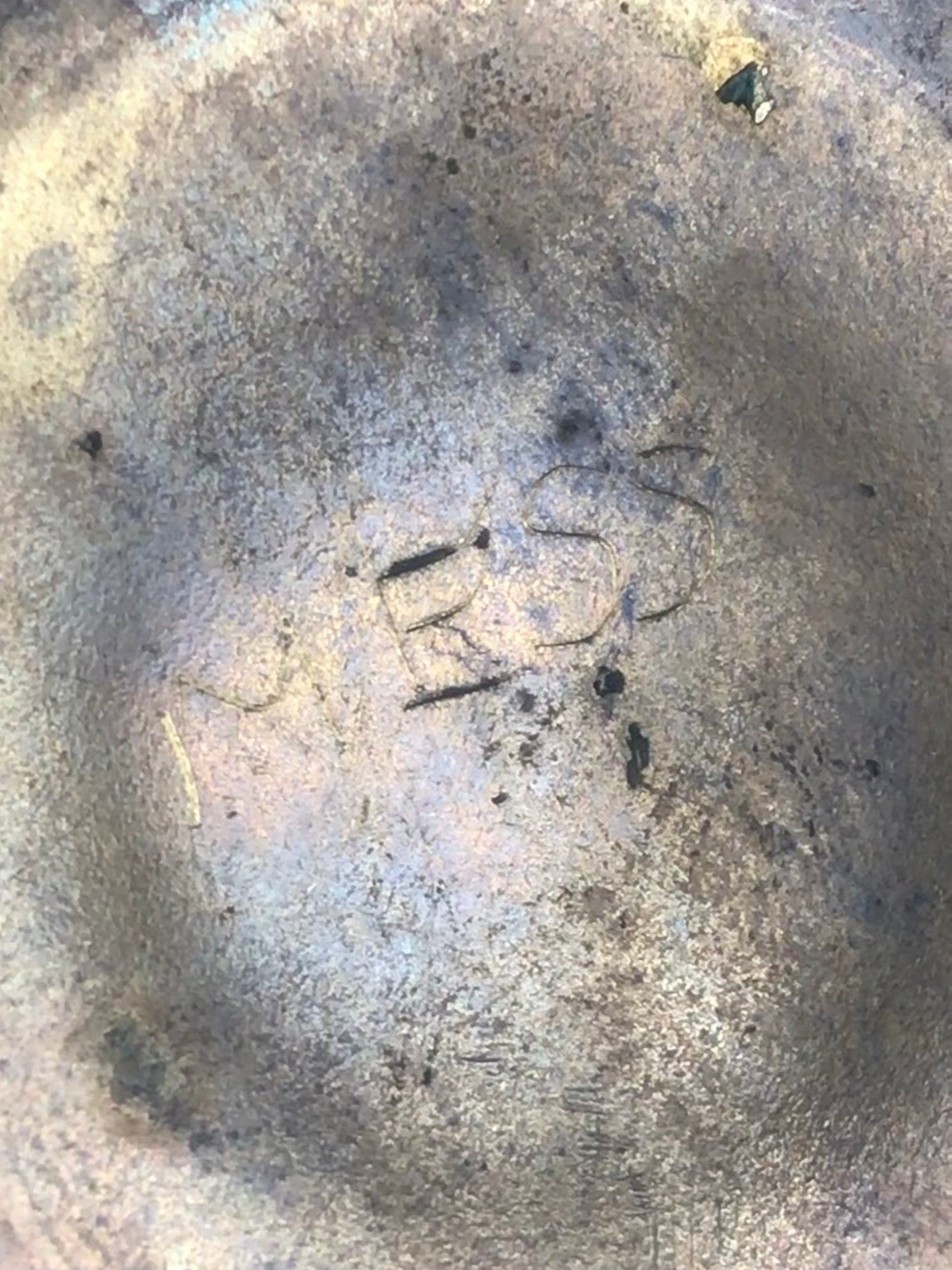 Trench art brass ashtray from ww2 era 