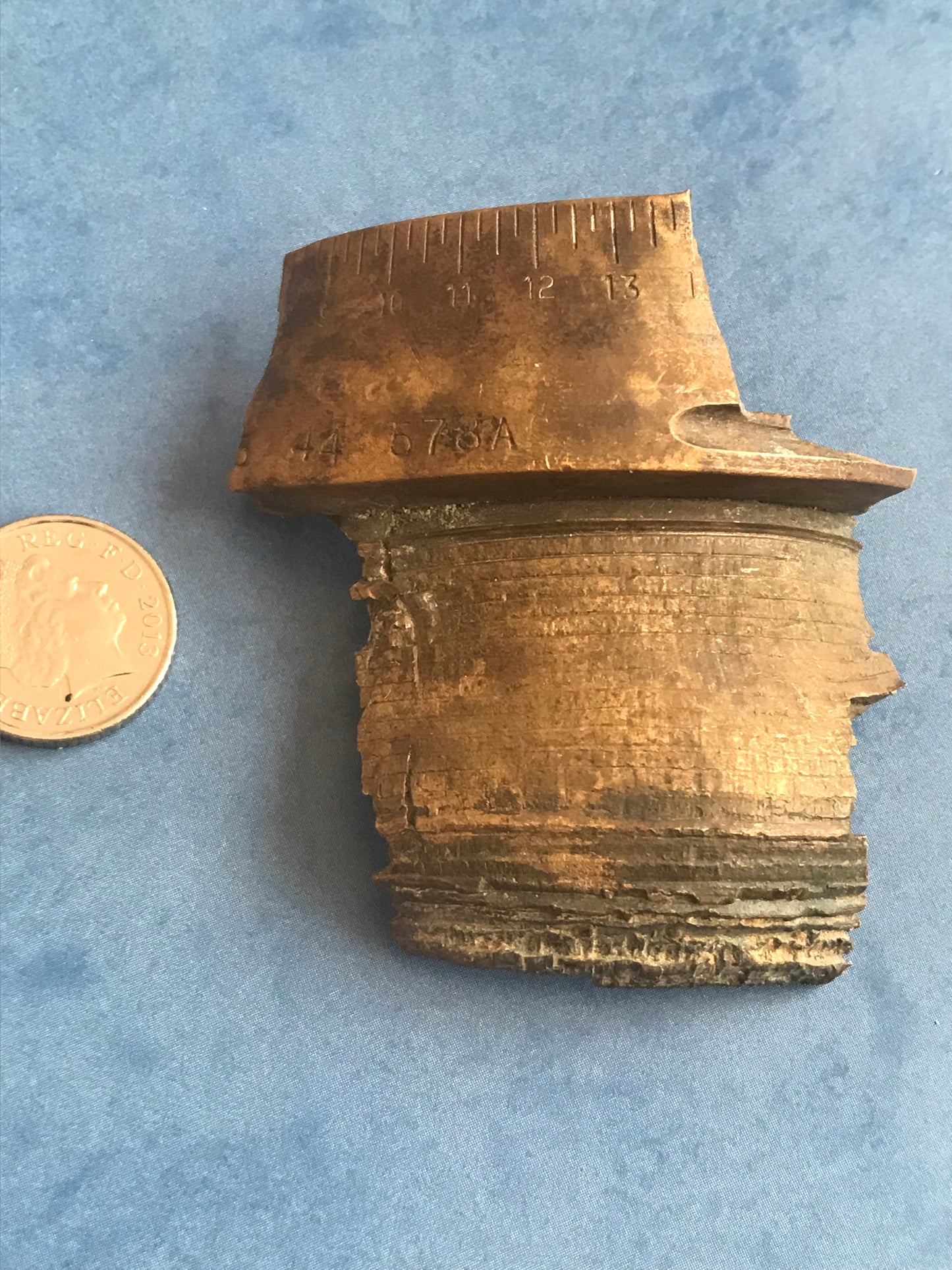Anti aircraft shrapnel from ww2