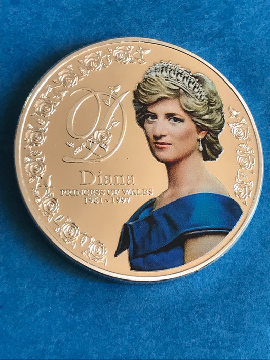 Princess Diana silver coin