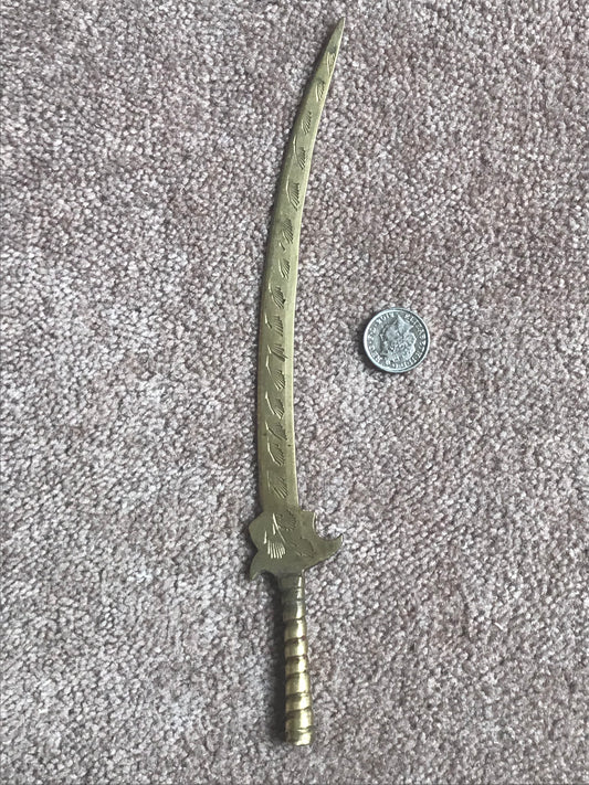Brass trench art letter opener india