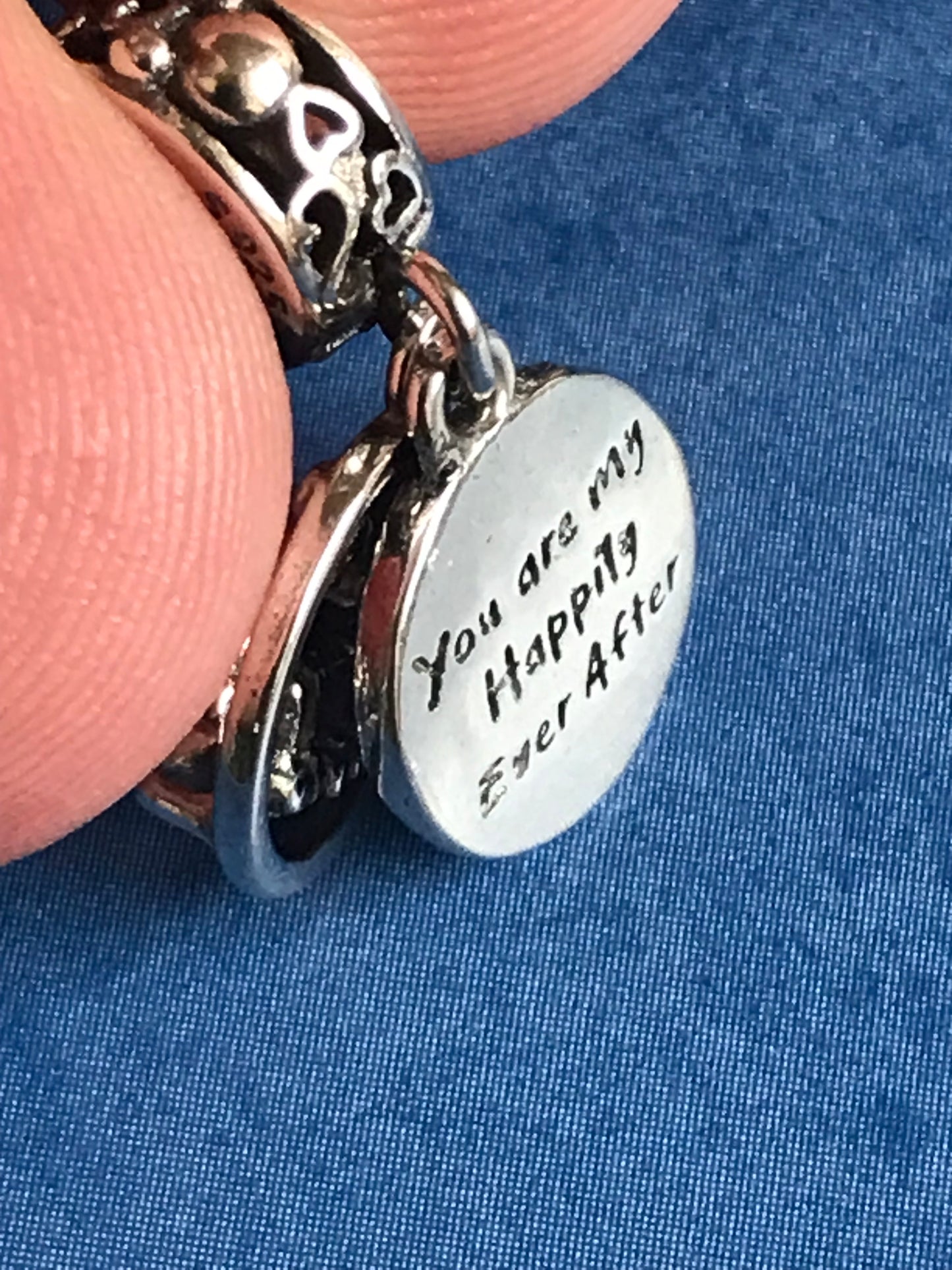 High Quality Mickey and Minnie Charm Hallmarked S925 Sterling Silver comes in a cute velvet pouch FREE Postage fast dispatch Fits: Popular European Charm Bracelets Happy ever after