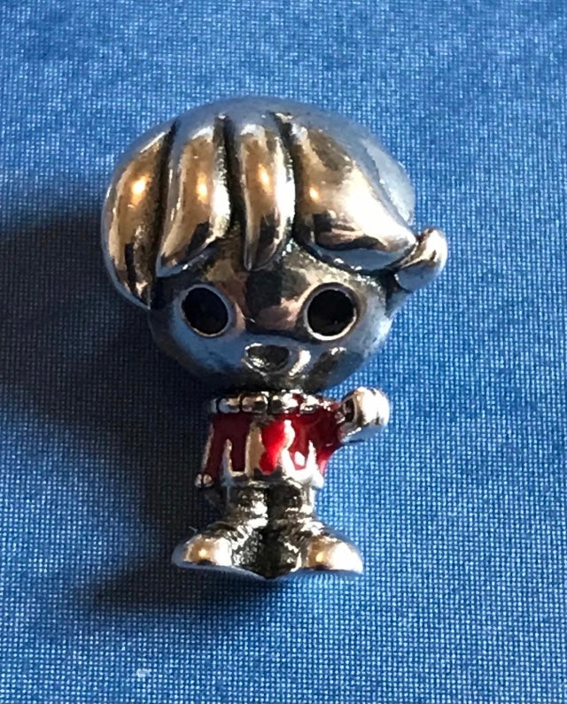 Genuine 925 Silver Ron Weasley Charm comes in a cute velvet pouch For Your Bracelet