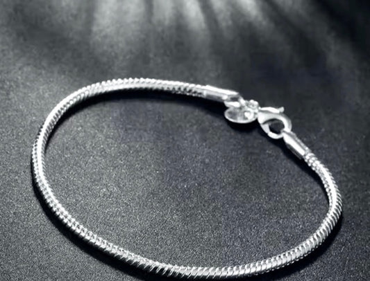 20 cm bracelet for Pandora charms silver