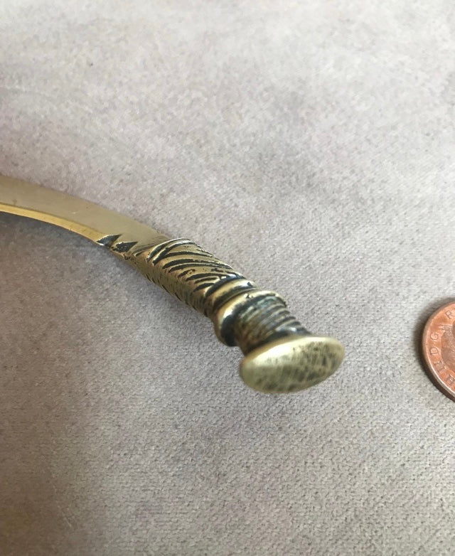 Brass trench art