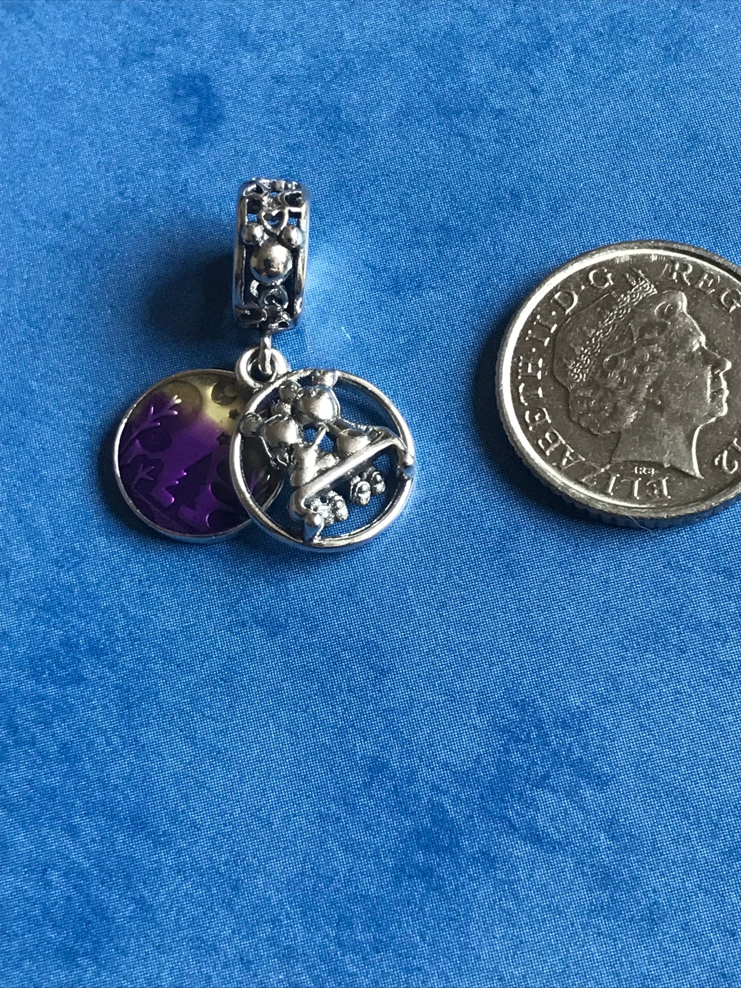 High Quality Mickey and Minnie Charm Hallmarked S925 Sterling Silver comes in a cute velvet pouch FREE Postage fast dispatch Fits: Popular European Charm Bracelets Happy ever after