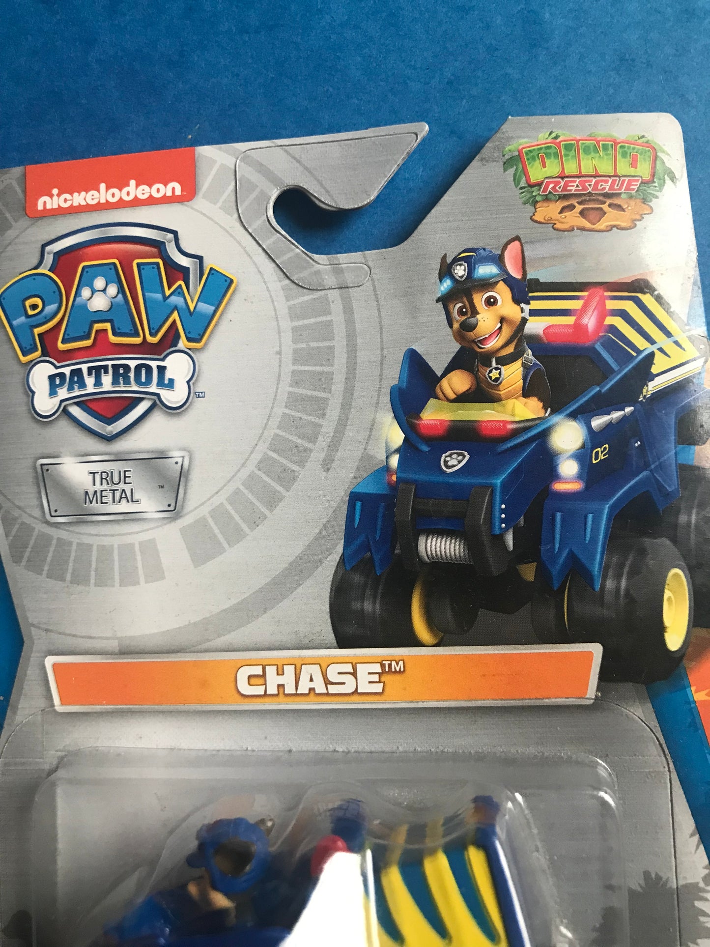 Paw Patrol Chase True Metal Dino Rescue Car Toy