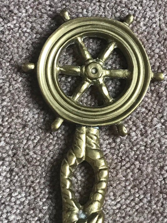 Trench art brass letter opener 