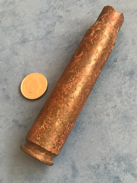 1943 dated spent 0.5 calibrate round ww2