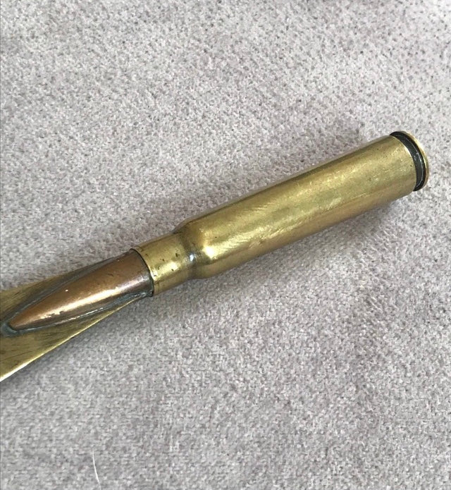 Brass ww1 letter opener trench art 