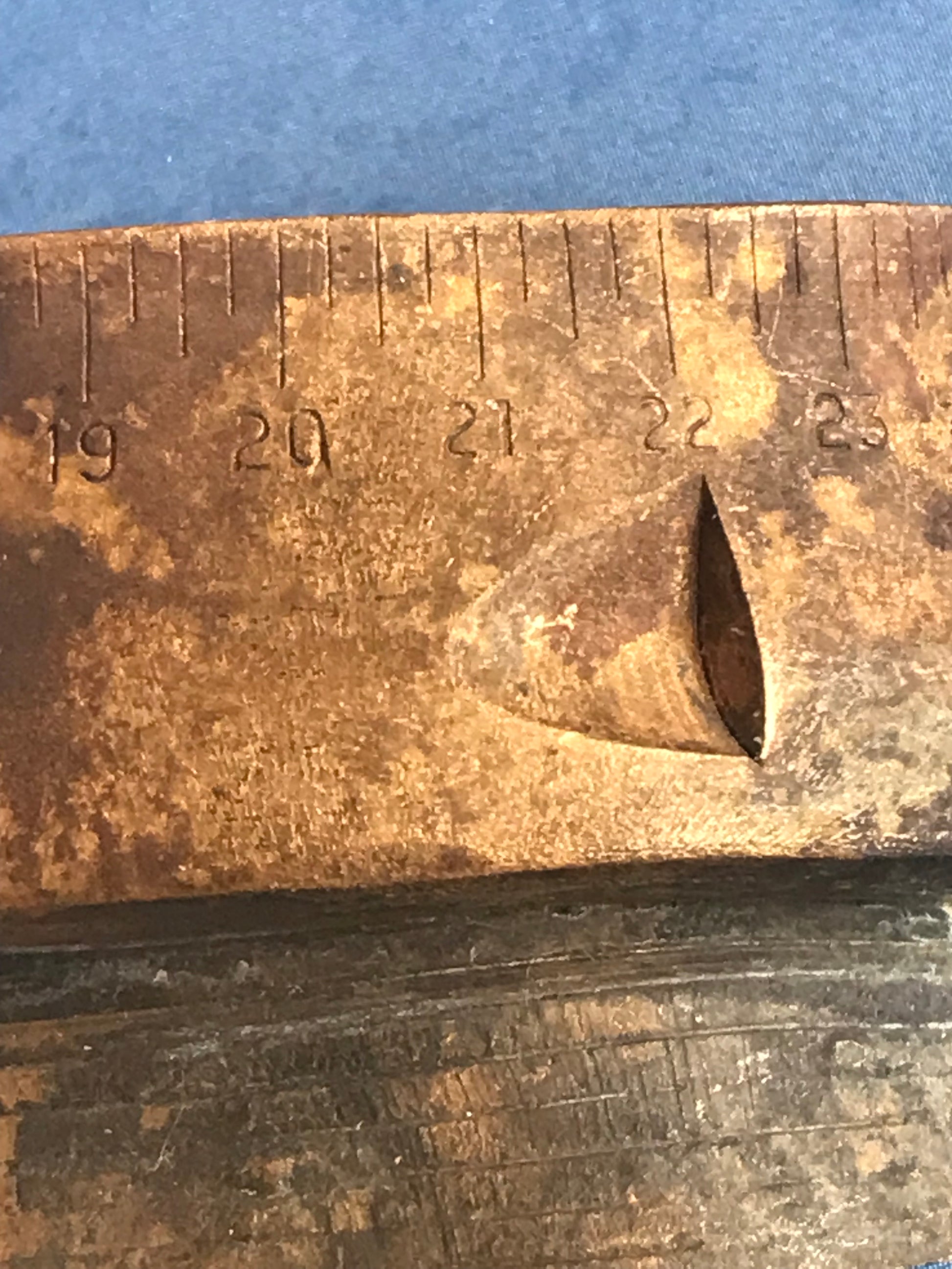 Anti aircraft shrapnel from ww2