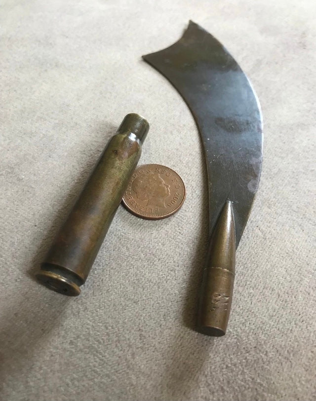 Brass trench art from ww1